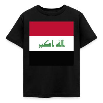 Irak - T-shirt Enfant - noir - Devant - AI Model Kid Female (0cm)