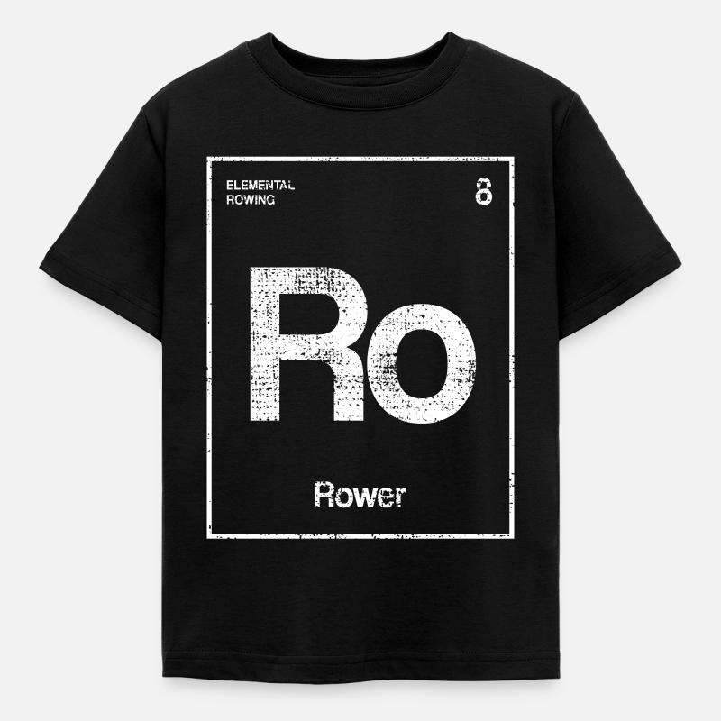 Ramer rameur rameur - T-shirt Enfant - noir