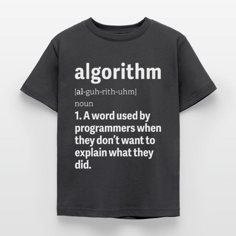 Programmeur problème-Solving Engineering Algorithms T-shirt Enfant