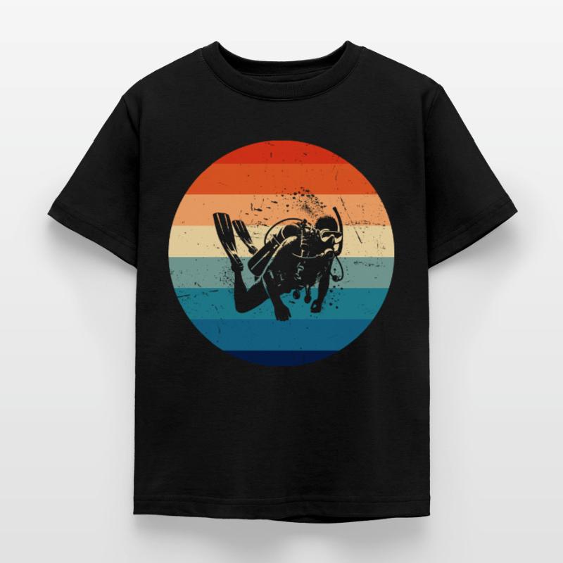Plongée Libre Plongée Plongée Plongée Plongée Plongeuse Plongée Privée T-shirt Enfant