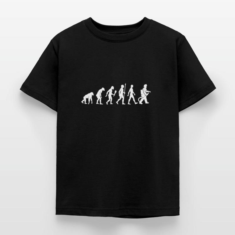 Funny Fireman Evolution Firefighter Gift Idea Kids' T-Shirt