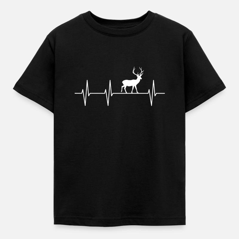 Jäger - Kinder T-Shirt - Schwarz