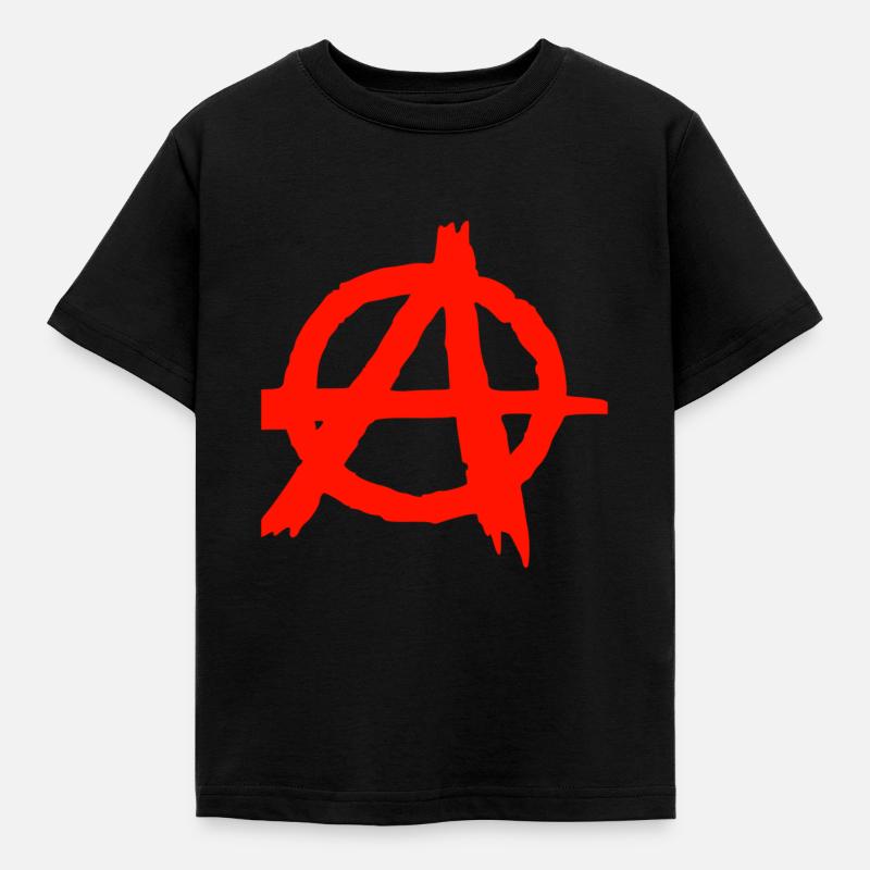 anarchy - Kids' T-Shirt - black