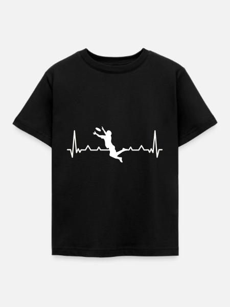 Ultimate Frisbee - Kinder T-Shirt - Schwarz