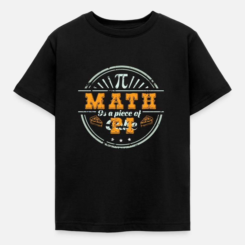 Math Pie Pie Pie 3.14 Regalo - Camiseta niño - negro