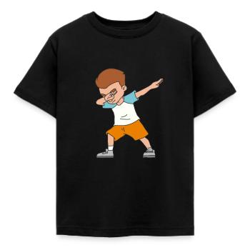 Tamponner garçon - T-shirt Enfant - noir - Devant - AI Model Kid Female (0cm)