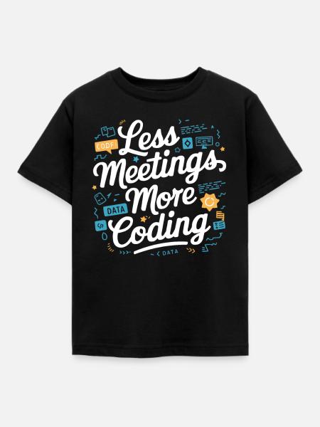 Backend-Entwickler Programmierung Softwareprogrammierer - Kinder T-Shirt - Schwarz