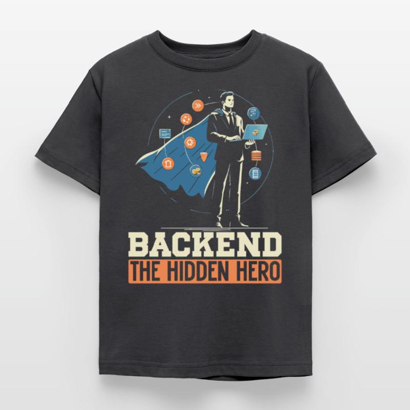 Backend-Entwickler Programmierung Softwareprogrammierer Kinder T-Shirt