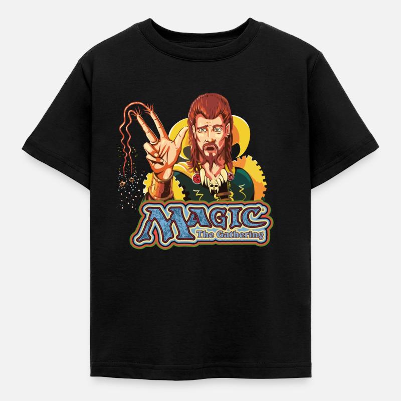 Magic: The Gathering Counter Spell Retro Card - Børne-T-shirt - sort