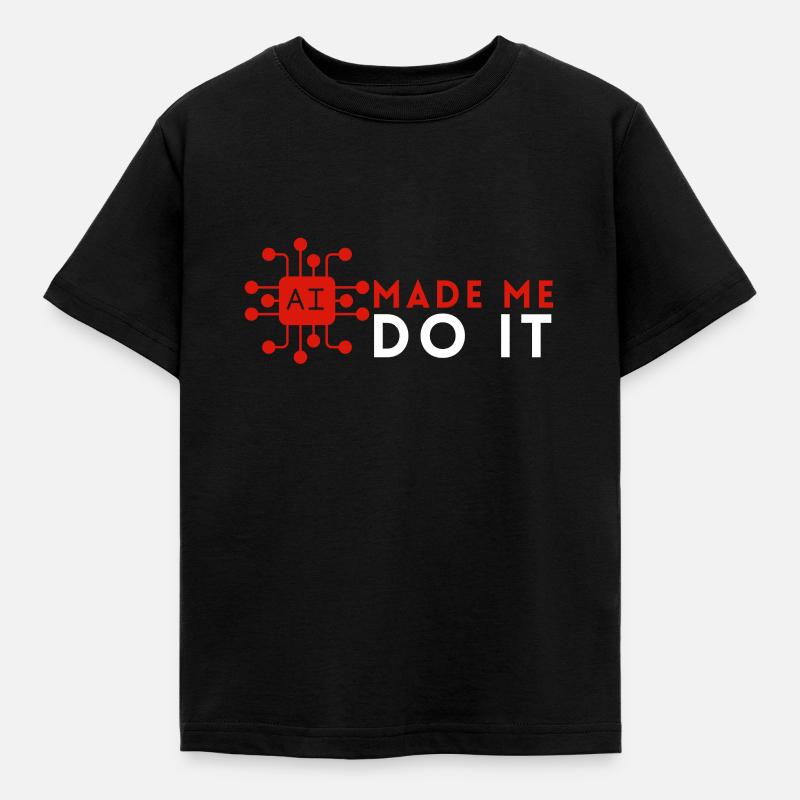 Artificial Intelligence Ai Chat - Kids' T-Shirt - black