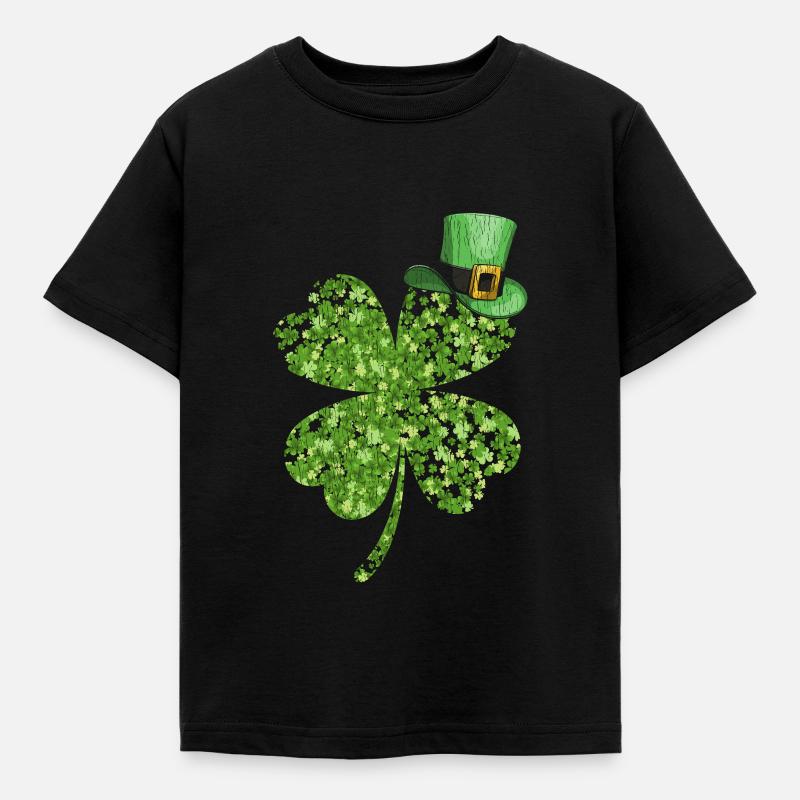 Saint-Patrick - T-shirt Enfant - noir