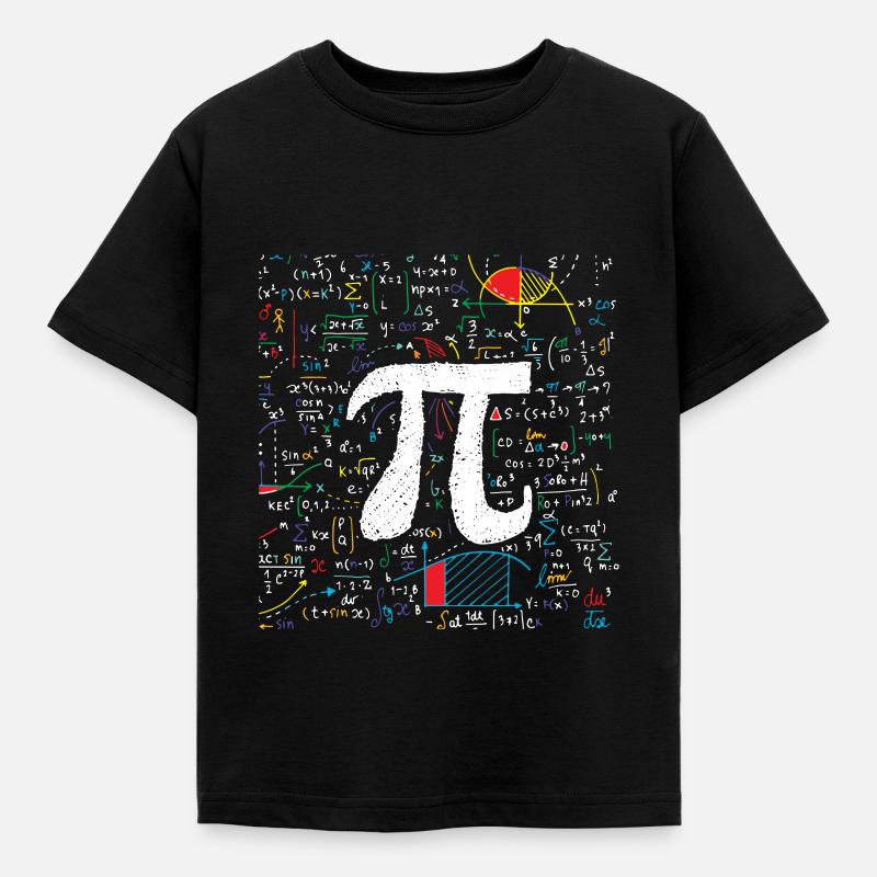 Mathematics physics - Kids' T-Shirt - black