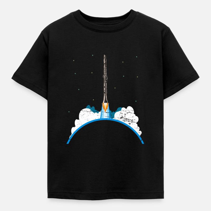 Fusée clarinette - T-shirt Enfant - noir