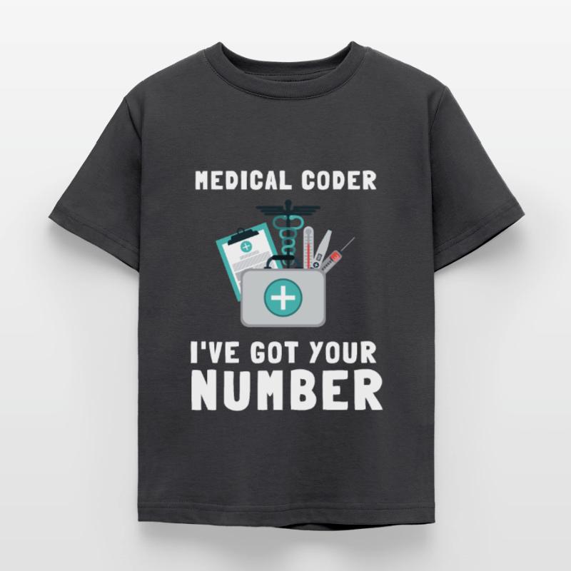 Medical Coder Coding VA Nurse And Clinical Coding Kinder T-Shirt