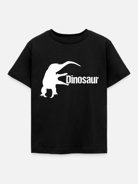 Dinosaur Echse - Dino - Kinder T-Shirt - Schwarz