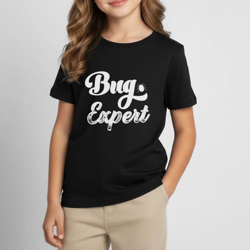 Bug Expert Bugs Gamer Computer Scientist Programming T-shirt Enfant