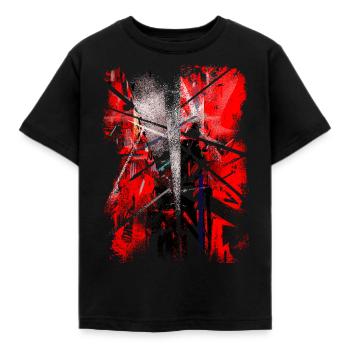 Devil - Kids' T-Shirt - black - Front - AI Model Kid Female (0cm)