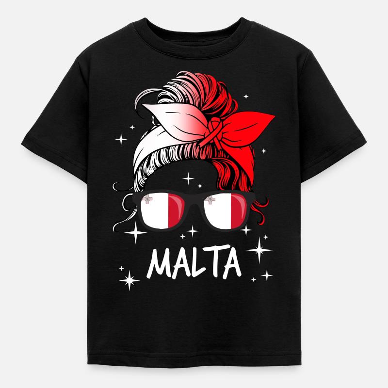 Malte - T-shirt Enfant - noir