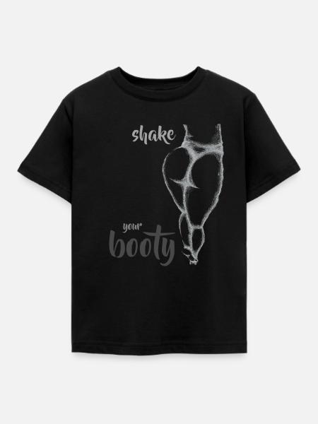 Shake your Booty - Kinder T-Shirt - Schwarz