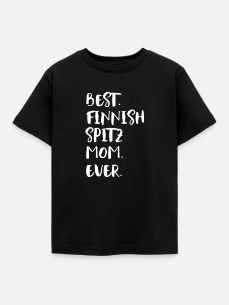 Finnish Spitz - Kinder T-Shirt - Schwarz