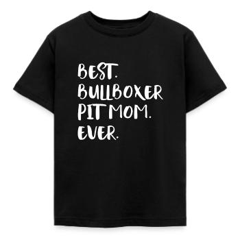 Bullboxer Pit - Kids' T-Shirt - black - Front - AI Model Kid Female (0cm)