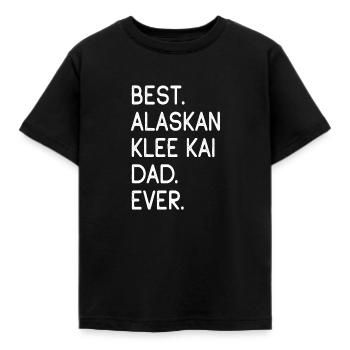Klee Kai d'Alaska - T-shirt Enfant - noir - Devant - AI Model Kid Female (0cm)