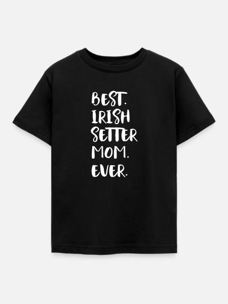 Irish Setter - Kinder T-Shirt - Schwarz