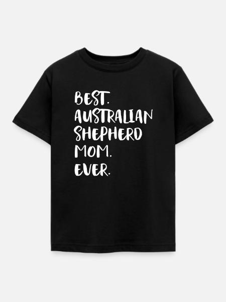 Australian Shepherd - Kinder T-Shirt - Schwarz