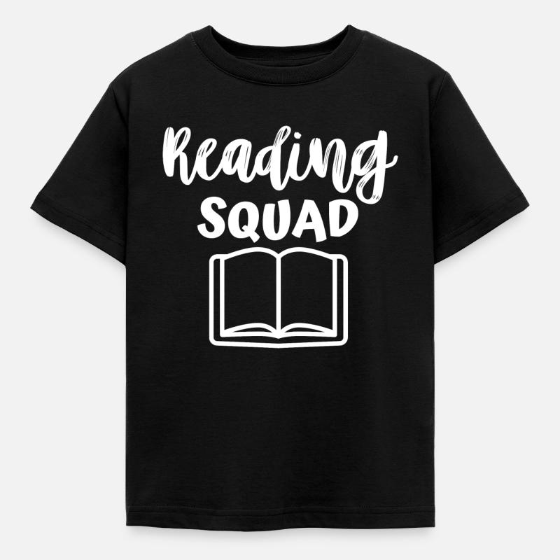 Équipe de lecture - T-shirt Enfant - noir
