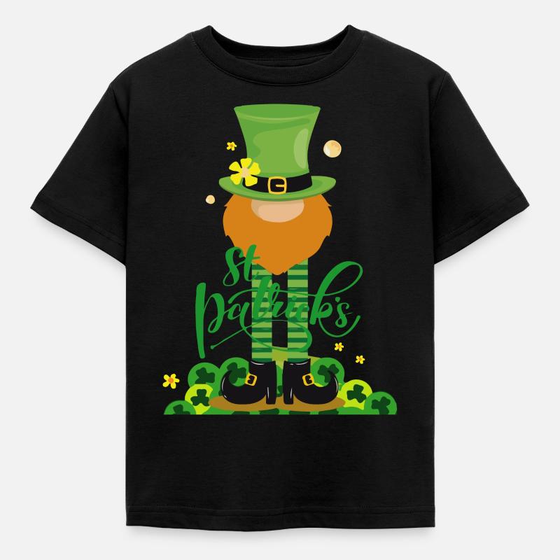 Fête de la Saint-Patrick - T-shirt Enfant - noir