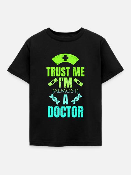 Medizinstudent Geschenk - Kinder T-Shirt - Schwarz