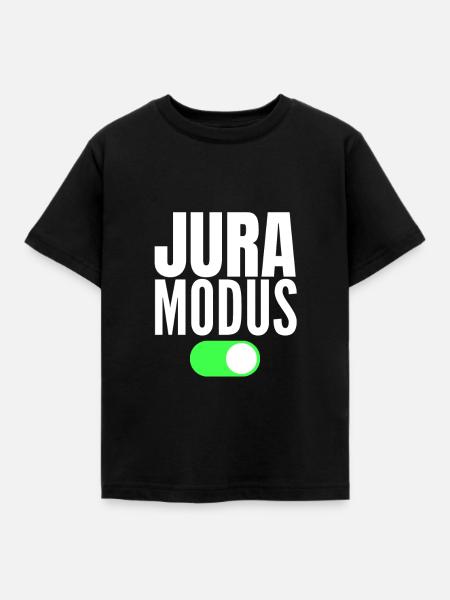 Jura Modus Anwalt Geschenk - Kinder T-Shirt - Schwarz