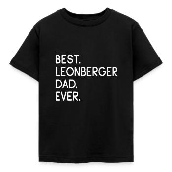 Leonberger - Kinder T-Shirt - Schwarz - Vorne - AI Model Kid Female (0cm)