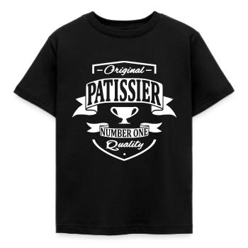 Pâtissier - T-shirt Enfant - noir - Devant - AI Model Kid Female (0cm)