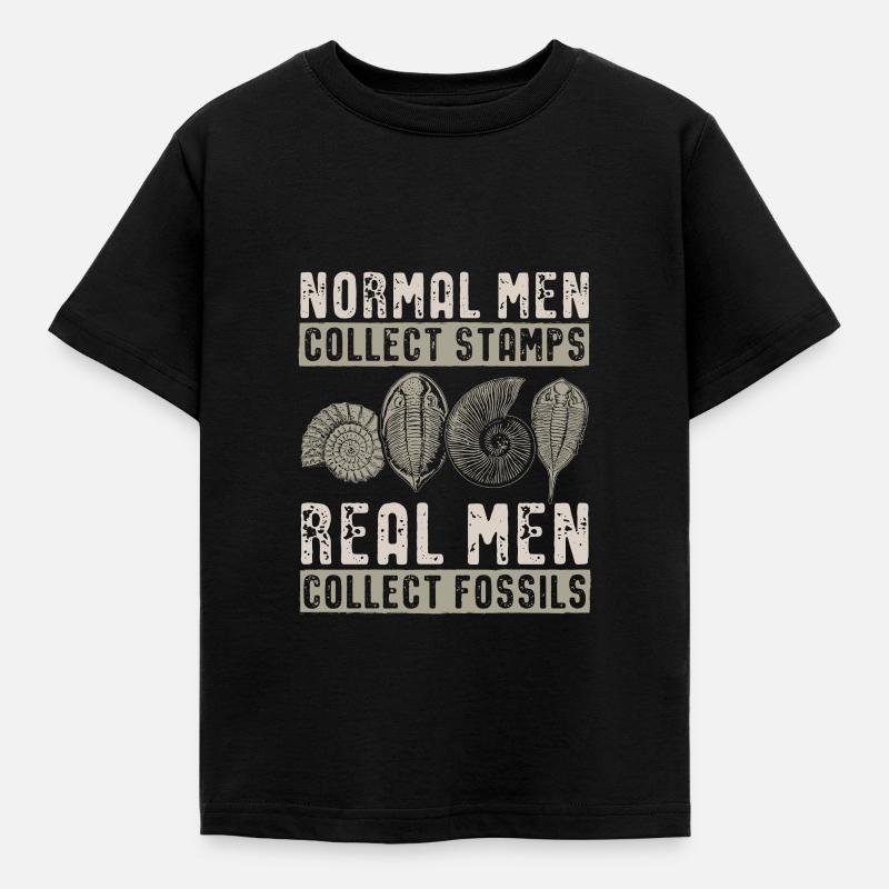 Fossiles - T-shirt Enfant - noir