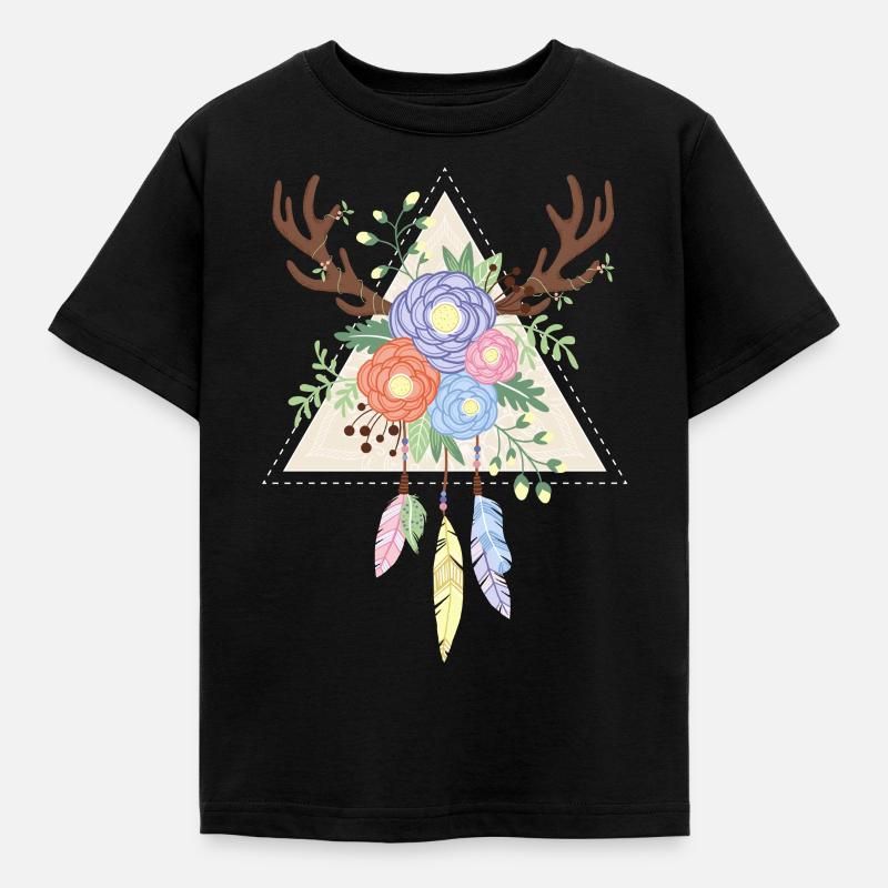 Spring catcher - T-shirt Enfant - noir