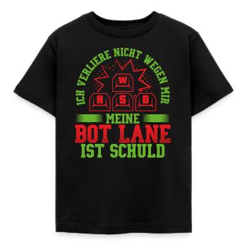 Gaming Tastatur Controller Monitor Konsole PC - Kinder T-Shirt - Schwarz - Vorne - AI Model Kid Female (0cm)