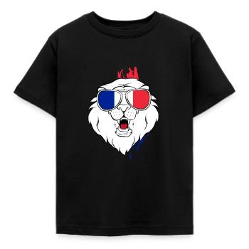Réunion - T-shirt Enfant - noir - Devant - AI Model Kid Female (0cm)