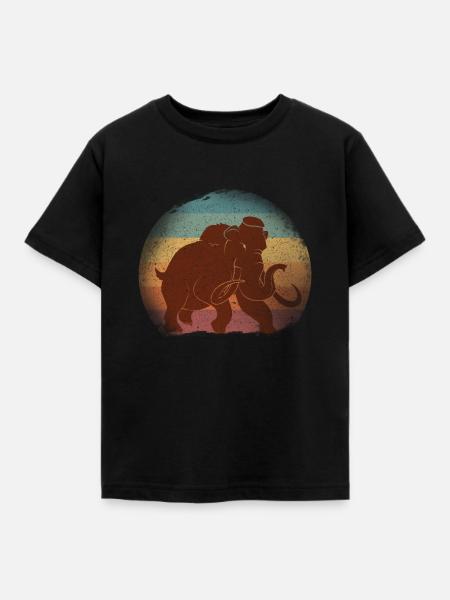 Mammut - Kinder T-Shirt - Schwarz