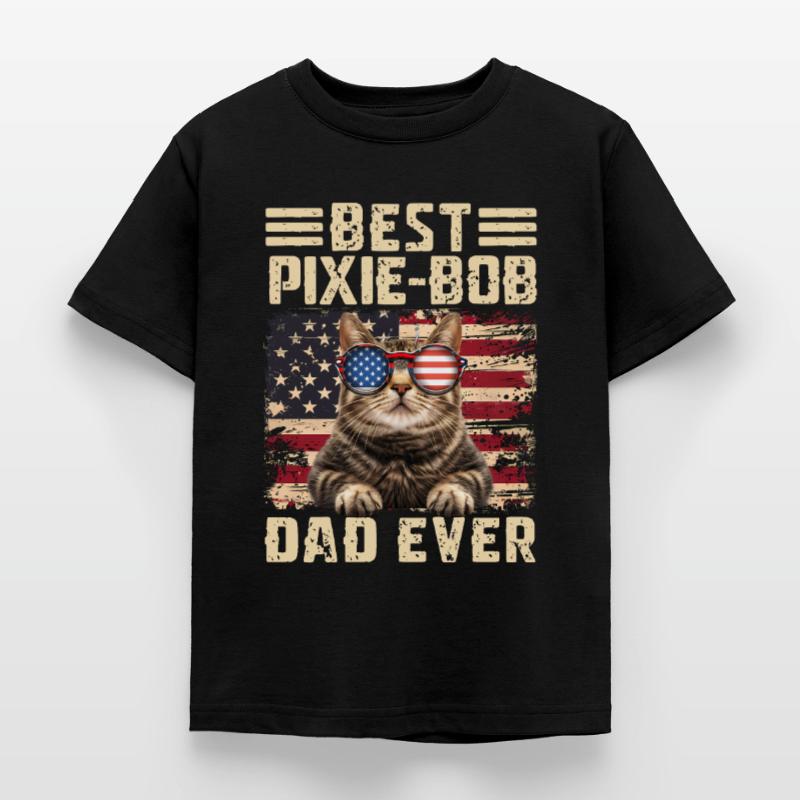 Pixie Bob Dad Kids' T-Shirt