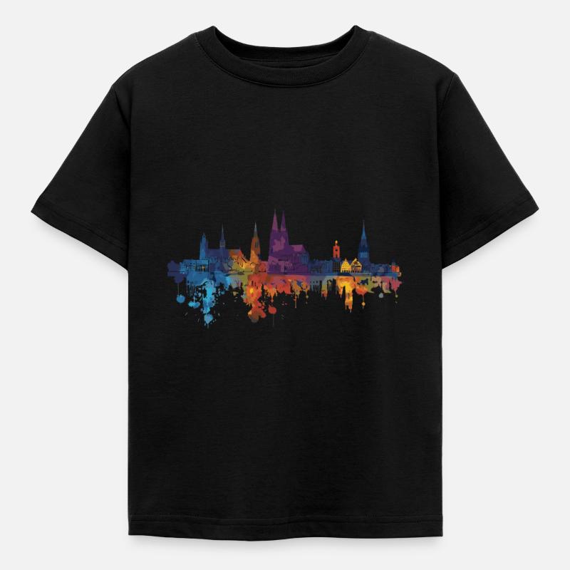 Mainz - Kinder T-Shirt - Schwarz