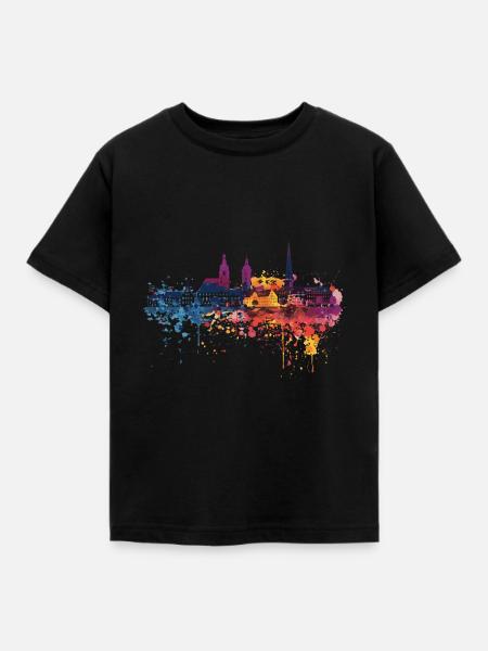 Menden (Sauerland) - Kinder T-Shirt - Schwarz