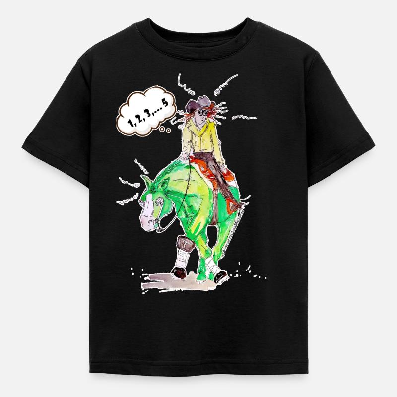 Spin - Kids' T-Shirt - black