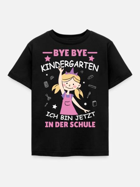 Schulkind - Kinder T-Shirt - Schwarz