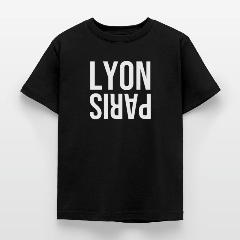 Lyon oder Paris Kinder T-Shirt