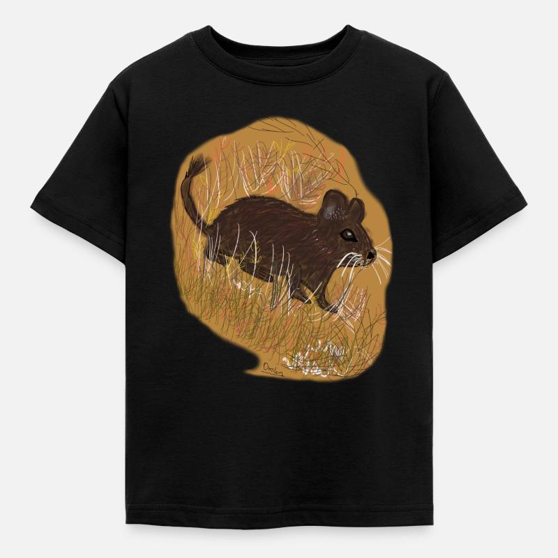 A degu - Kids' T-Shirt - black