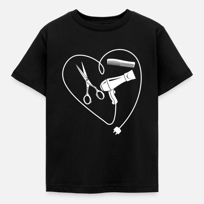Coiffeur Coiffeur - T-shirt Enfant - noir