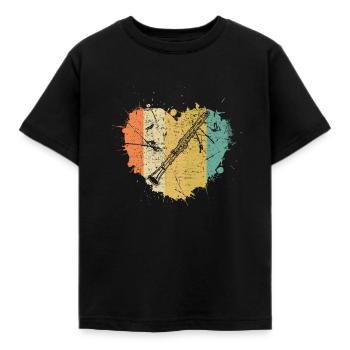 Clarinette Clarinettiste Clarinettiste - T-shirt Enfant - noir - Devant - AI Model Kid Female (0cm)