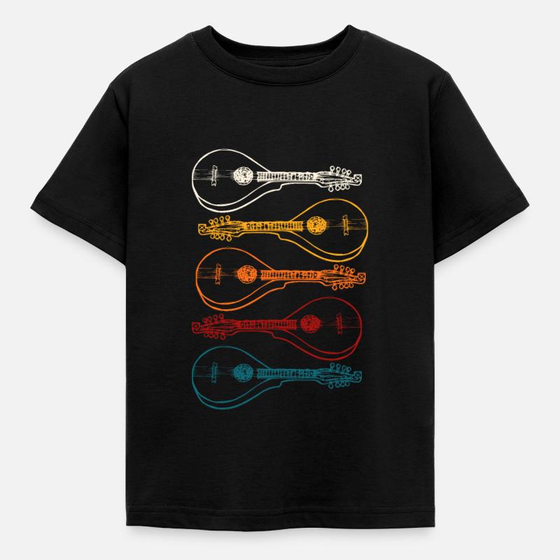 Mandoline - T-shirt Enfant - noir
