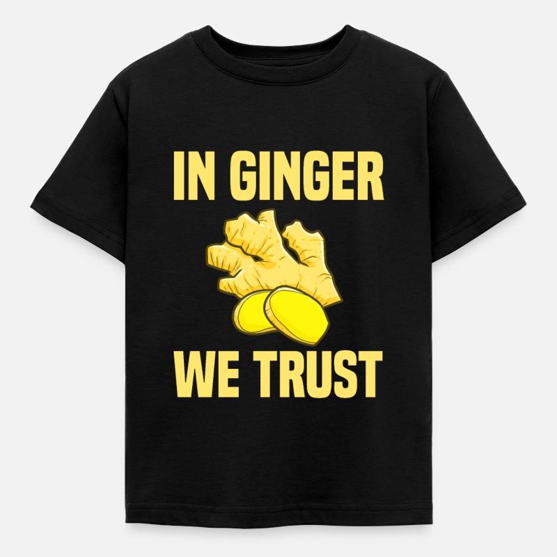 Gingembre - T-shirt Enfant - noir